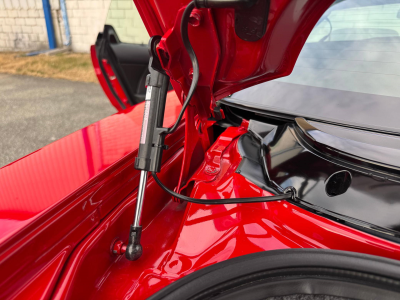 2005 Acura NSX in New Formula Red over Tan