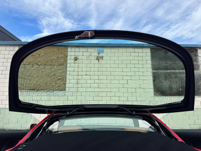 2005 Acura NSX in New Formula Red over Tan