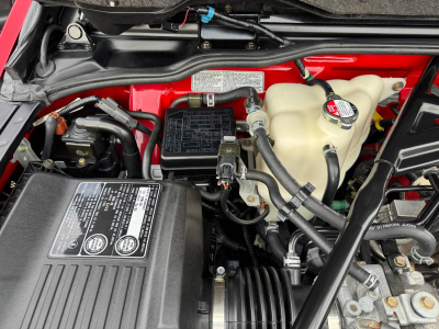 2005 Acura NSX in New Formula Red over Tan
