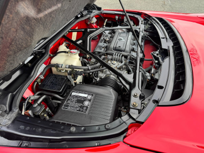 2005 Acura NSX in New Formula Red over Tan