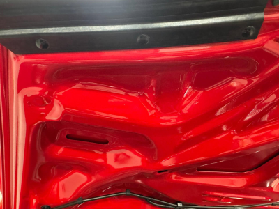 2005 Acura NSX in New Formula Red over Tan