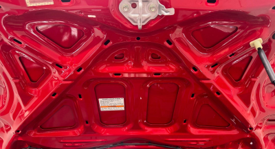 2005 Acura NSX in New Formula Red over Tan