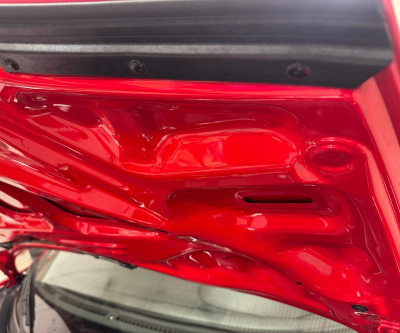 2005 Acura NSX in New Formula Red over Tan