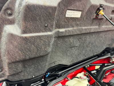 2005 Acura NSX in New Formula Red over Tan