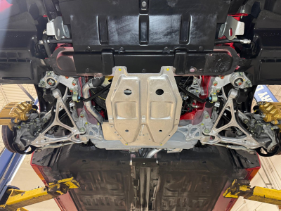 2005 Acura NSX in New Formula Red over Tan