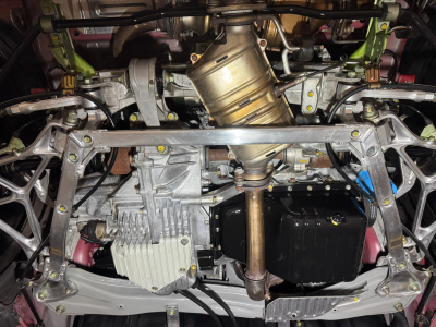 2005 Acura NSX in New Formula Red over Tan