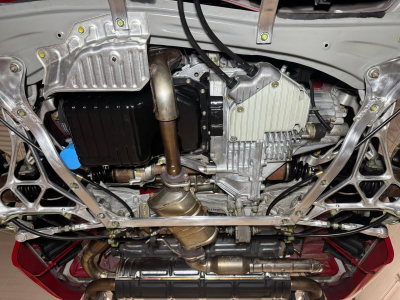 2005 Acura NSX in New Formula Red over Tan