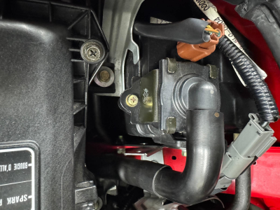 2005 Acura NSX in New Formula Red over Tan