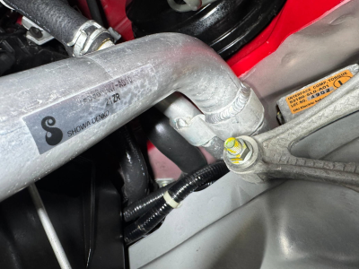 2005 Acura NSX in New Formula Red over Tan