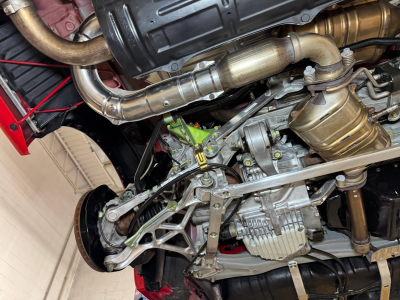 2005 Acura NSX in New Formula Red over Tan