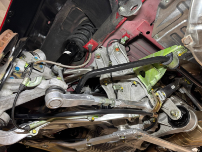 2005 Acura NSX in New Formula Red over Tan