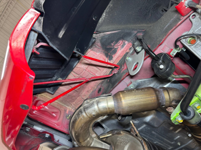 2005 Acura NSX in New Formula Red over Tan