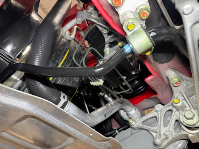 2005 Acura NSX in New Formula Red over Tan