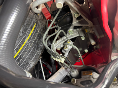 2005 Acura NSX in New Formula Red over Tan