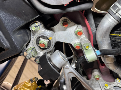 2005 Acura NSX in New Formula Red over Tan