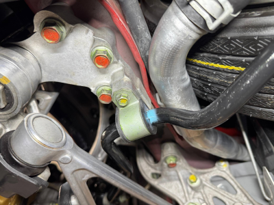 2005 Acura NSX in New Formula Red over Tan