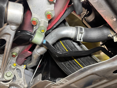 2005 Acura NSX in New Formula Red over Tan