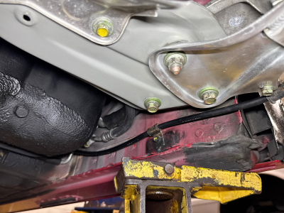 2005 Acura NSX in New Formula Red over Tan