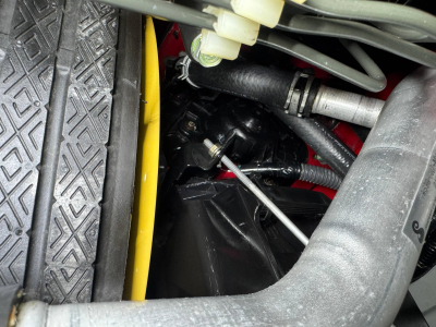 2005 Acura NSX in New Formula Red over Tan