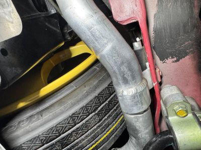 2005 Acura NSX in New Formula Red over Tan