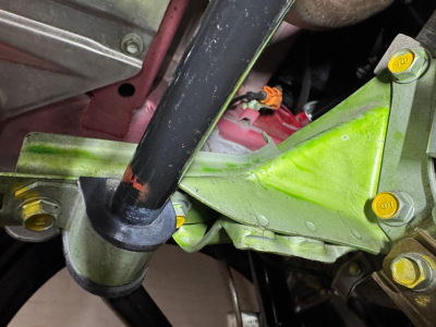 2005 Acura NSX in New Formula Red over Tan