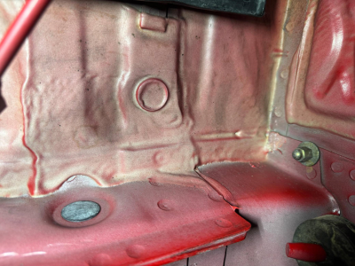 2005 Acura NSX in New Formula Red over Tan