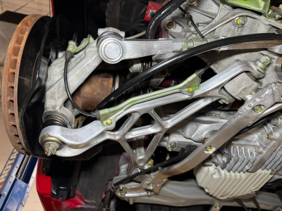 2005 Acura NSX in New Formula Red over Tan