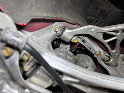 2005 Acura NSX in New Formula Red over Tan