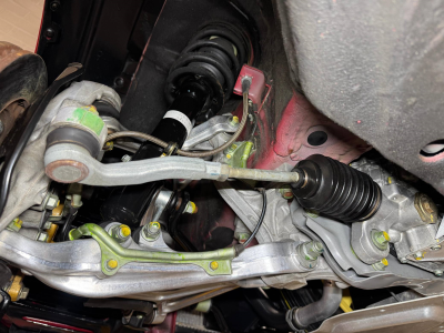 2005 Acura NSX in New Formula Red over Tan