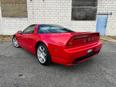 2005 Acura NSX in New Formula Red over Tan