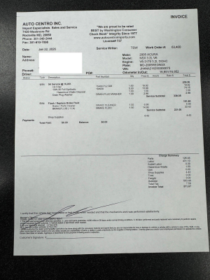 2005 Acura NSX in New Formula Red over Tan