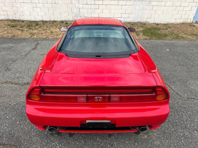2005 Acura NSX in New Formula Red over Tan