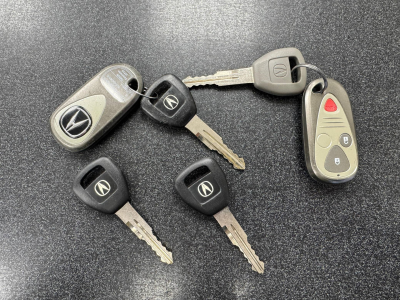 2005 Acura NSX in New Formula Red over Tan