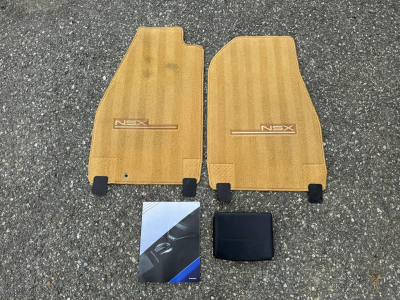 2005 Acura NSX in New Formula Red over Tan