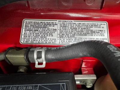 2005 Acura NSX in New Formula Red over Tan