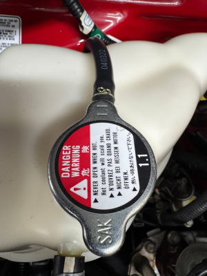 2005 Acura NSX in New Formula Red over Tan