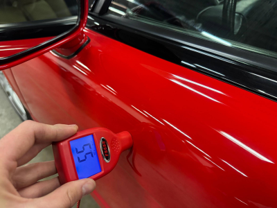 2005 Acura NSX in New Formula Red over Tan