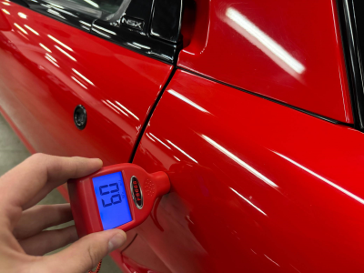 2005 Acura NSX in New Formula Red over Tan