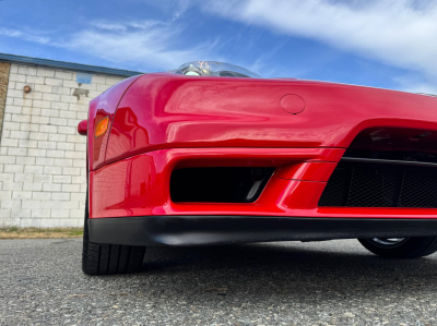 2005 Acura NSX in New Formula Red over Tan