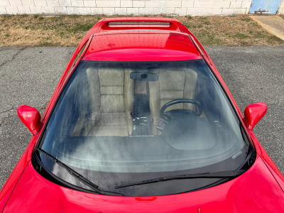 2005 Acura NSX in New Formula Red over Tan