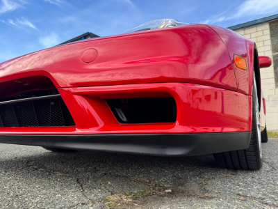 2005 Acura NSX in New Formula Red over Tan