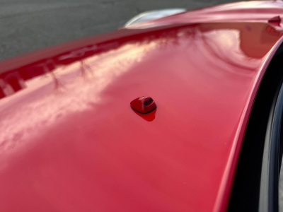 2005 Acura NSX in New Formula Red over Tan