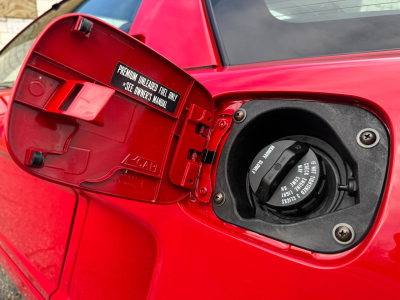 2005 Acura NSX in New Formula Red over Tan