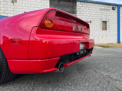 2005 Acura NSX in New Formula Red over Tan
