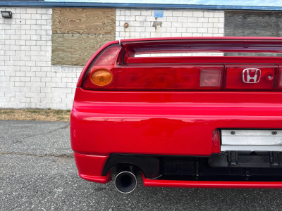 2005 Acura NSX in New Formula Red over Tan