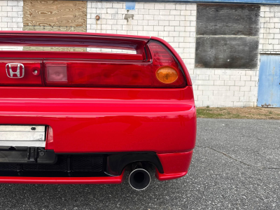 2005 Acura NSX in New Formula Red over Tan