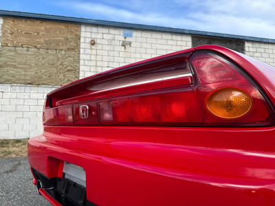 2005 Acura NSX in New Formula Red over Tan