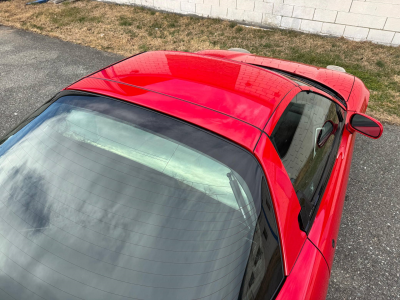 2005 Acura NSX in New Formula Red over Tan