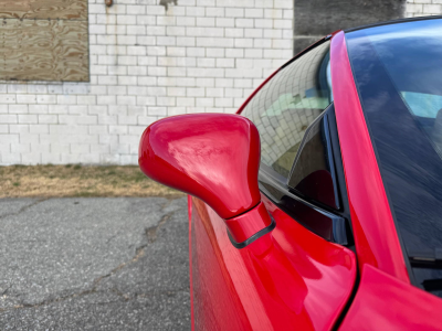 2005 Acura NSX in New Formula Red over Tan
