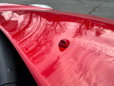 2005 Acura NSX in New Formula Red over Tan